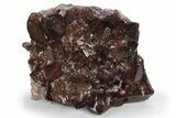 Red Cap Amethyst Crystal Cluster - Thunder Bay, Ontario #244449-1